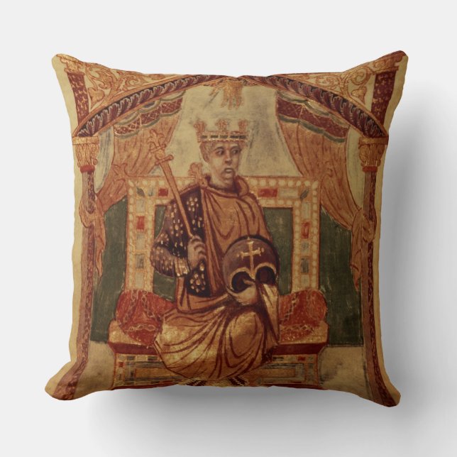 Coussin Lat 1152 f.3v Charlemagne (Carolus Magnus, Charles (Recto)