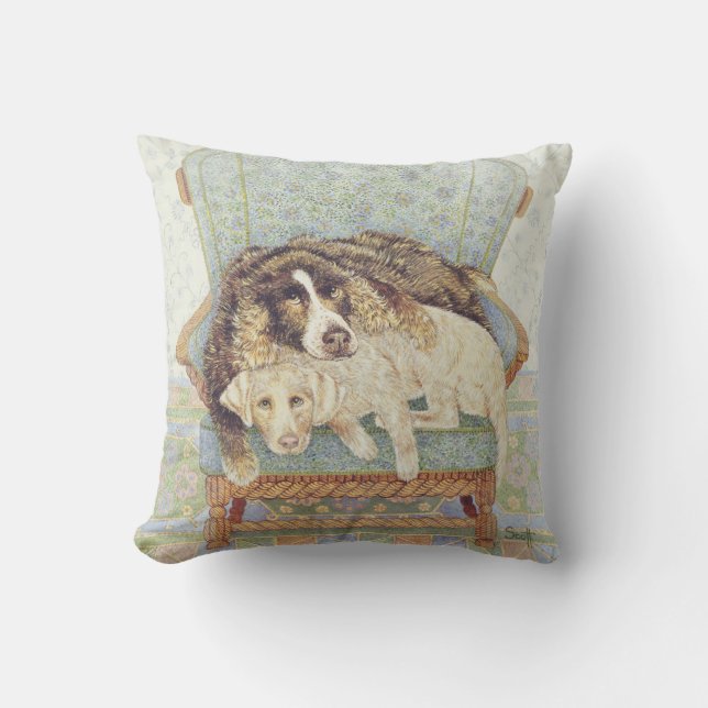 Coussin L'attentisme (Recto)