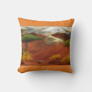 Coussin L'Aube Extérieure Australienne L'Art Abstrait