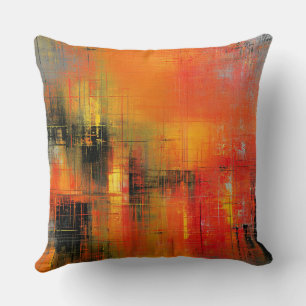 Coussin L'automne dans l'abstrait