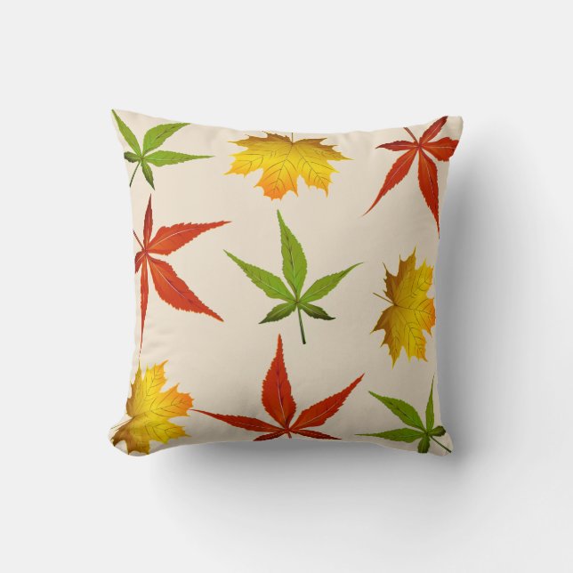 Coussin L'automne part Thanksgiving (Recto)