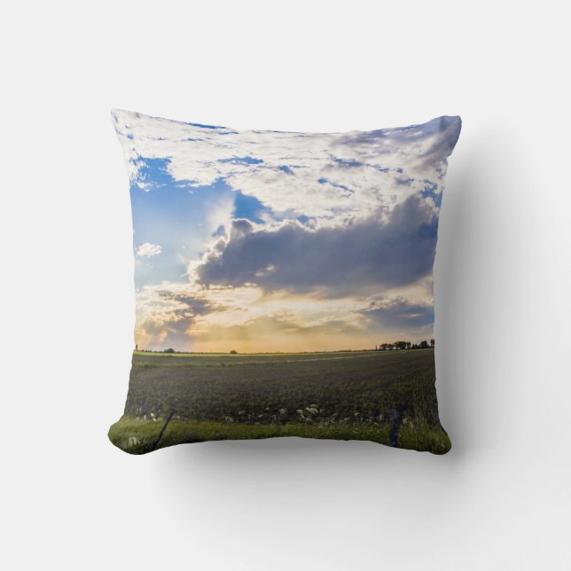 Coussin L'autre coucher du soleil (Recto)