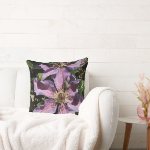 Coussin Lavande Clematis