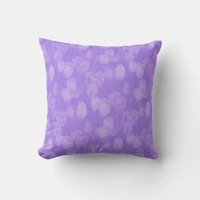 Coussin Lavande en amour.... (Recto)