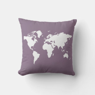 Coussin Lavande Monde Élégant