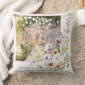 Coussin Lavande Vierge Violet Floral Heureux Jamais Après (Couverture)