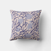 Coussin Lavande Whimsical Grandes Fleurs (Verso)