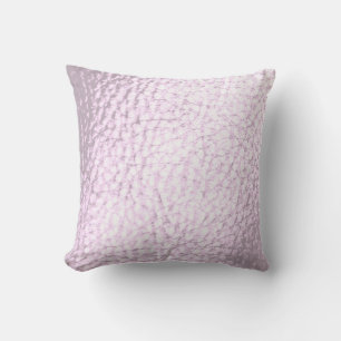 Coussin Lavander Pearl Faux Design en cuir