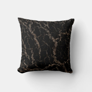 Coussin Lave de l'espace fissuré - Brown de Parties scinti