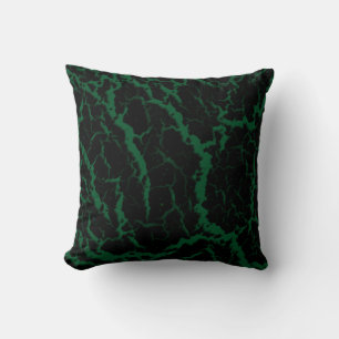 Coussin Lave spatiale fissurée - Forêt