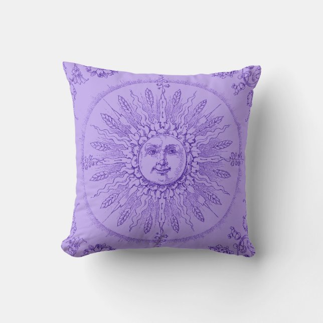 Coussin Lavendar Sunshine (Recto)