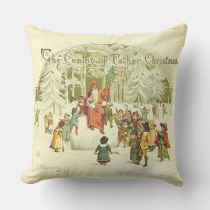 Coussin L'avènement du Père Noël