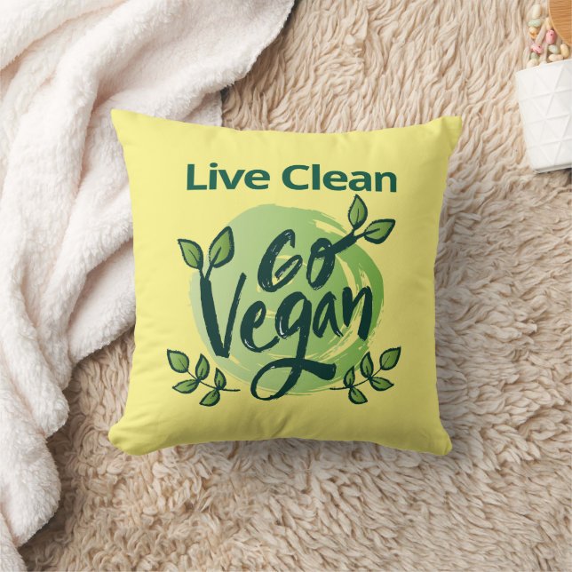 Coussin L'avenir est le végétal (Couverture)