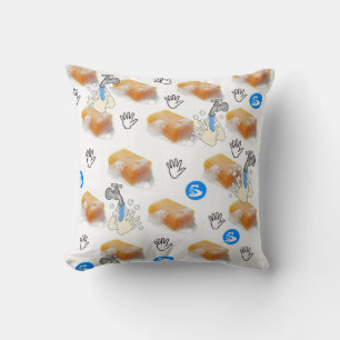 Coussin Laver à la main du savon de l'oreiller
