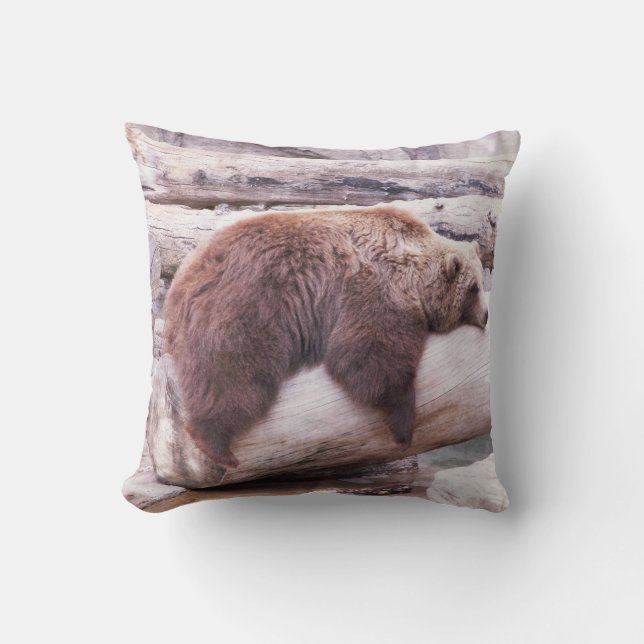 Coussin Lazy Bear (Recto)