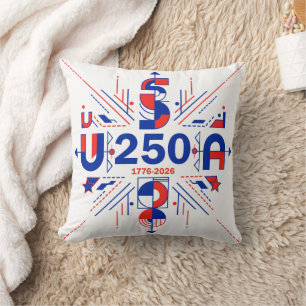 Coussin le 250e anniversaire de l'Amérique