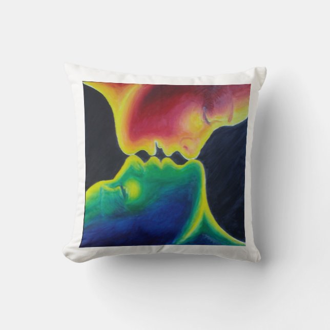 Coussin Le baiser (Recto)