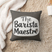 Coussin Le Barista Maestro (Couverture)