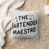 Coussin Le barman Maestro (Couverture)