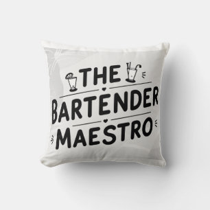 Coussin Le barman Maestro
