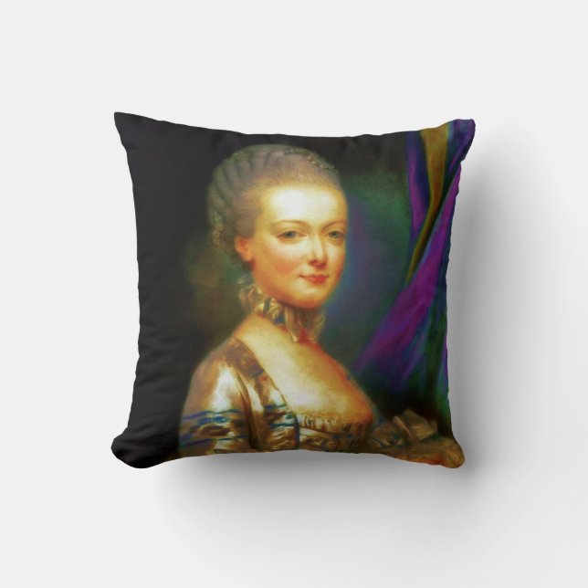 Coussin Le baroque chic français de dauphin (Recto)