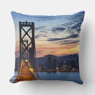 Coussin Le Bay Bridge depuis Treasure Island