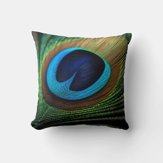 Coussin Le bijou de Peacock (Recto)