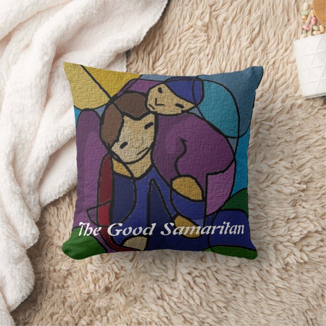 Coussin Le Bon Samaritain : (Couverture)