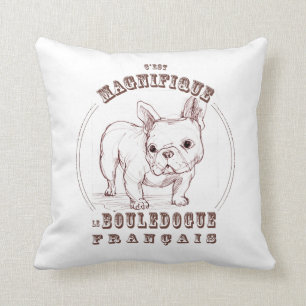Coussin Le Bouledogue Francais