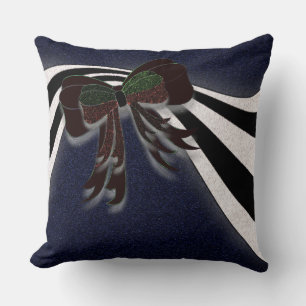 Coussin Le Bow de Noël -