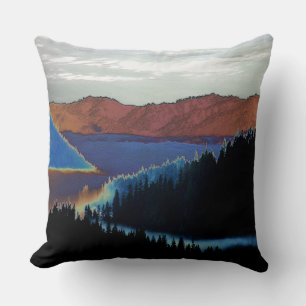 Coussin Le brouillard matinal qui fait rage...
