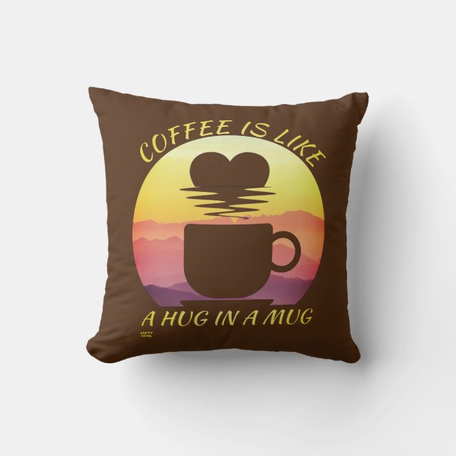 COUSSIN "LE CAFÉ EST COMME UN HUG DANS UN BOUG" (Recto)
