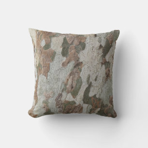 Coussin Le camouflage de l'arbre de l'avion ressemble à un