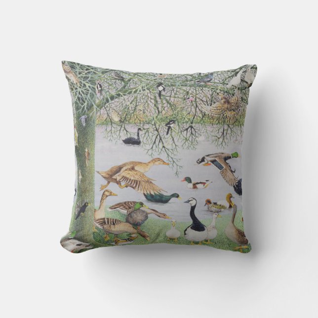 Coussin Le canard impair (Recto)