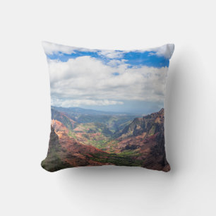 Coussin Le canyon de Waimea