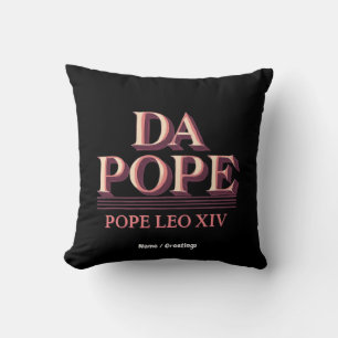 Coussin Le cardinal Robert Prevost et l'ascension du pape
