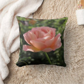 Coussin Le carreau avec "Abraham Darby" s'est levé (Couverture)