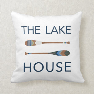 Coussin Le carreau de palette peint par Chambre de lac