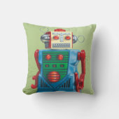 Coussin Le carreau de robot "d'optimiste éternel" (Recto)