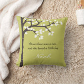 Coussin Le carreau donnant d'arbre (Couverture)