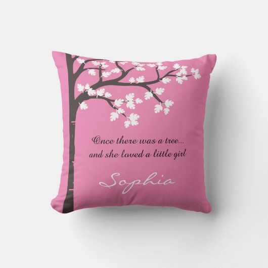 Coussin Le carreau donnant d'arbre (Recto)