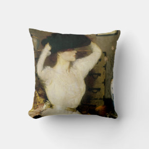 Coussin Le Casquette noir
