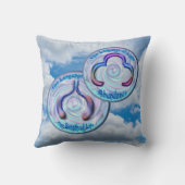 Coussin Le Chakra Throat - Abondance Symbole (Verso)