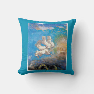 Coussin Le chariot d'Apollon par Odilon Redon