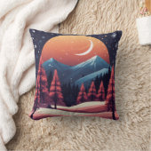 Coussin Le charme nocturne de l'hiver (Couverture)