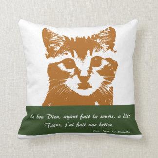 Coussin : Le Chat