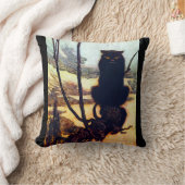 Coussin Le chat noir (Couverture)
