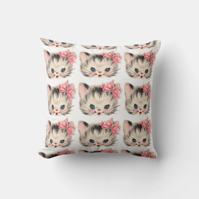 Coussin Le chat partout se reposent (Recto)