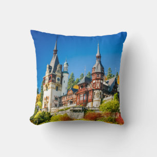 Coussin Le château de Peles Sinaia