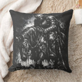 Coussin Le Chevalier Déchu par BurnsInHell (Couverture)